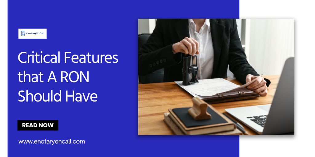 Critical Features that A RON Should Have