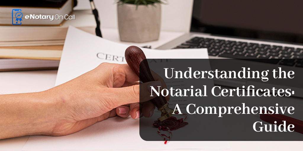 Notarial Certificate