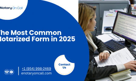 acknowledge form document notarization