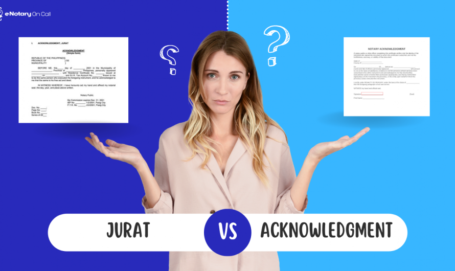 Acknowledgment vs Jurat: Key Difference Every Signer Should Know!